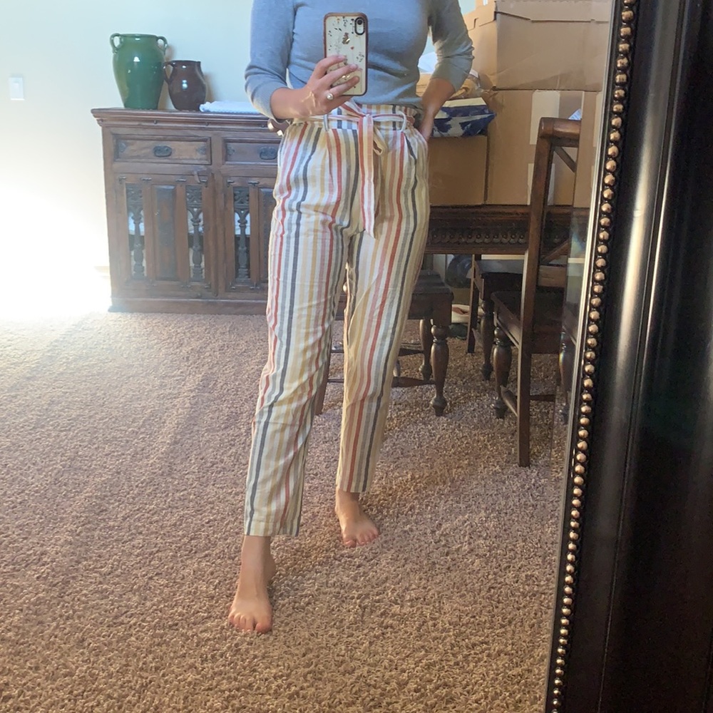 Striped Lulus Pants - Picture 2 of 3